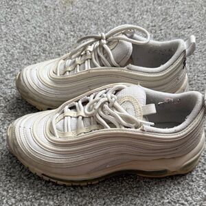 Classic White Air Cushion Sneakers